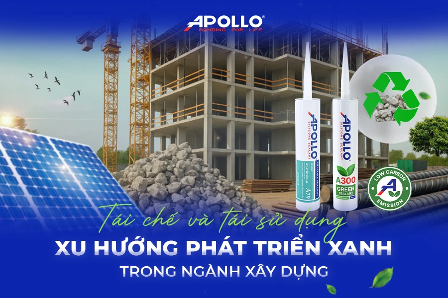 Tái chế và tái sử dụng: Xu hướng phát triển xanh trong ngành xây dựng